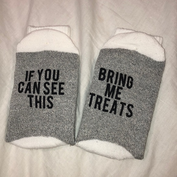 Quote Socks - Picture 1 of 2